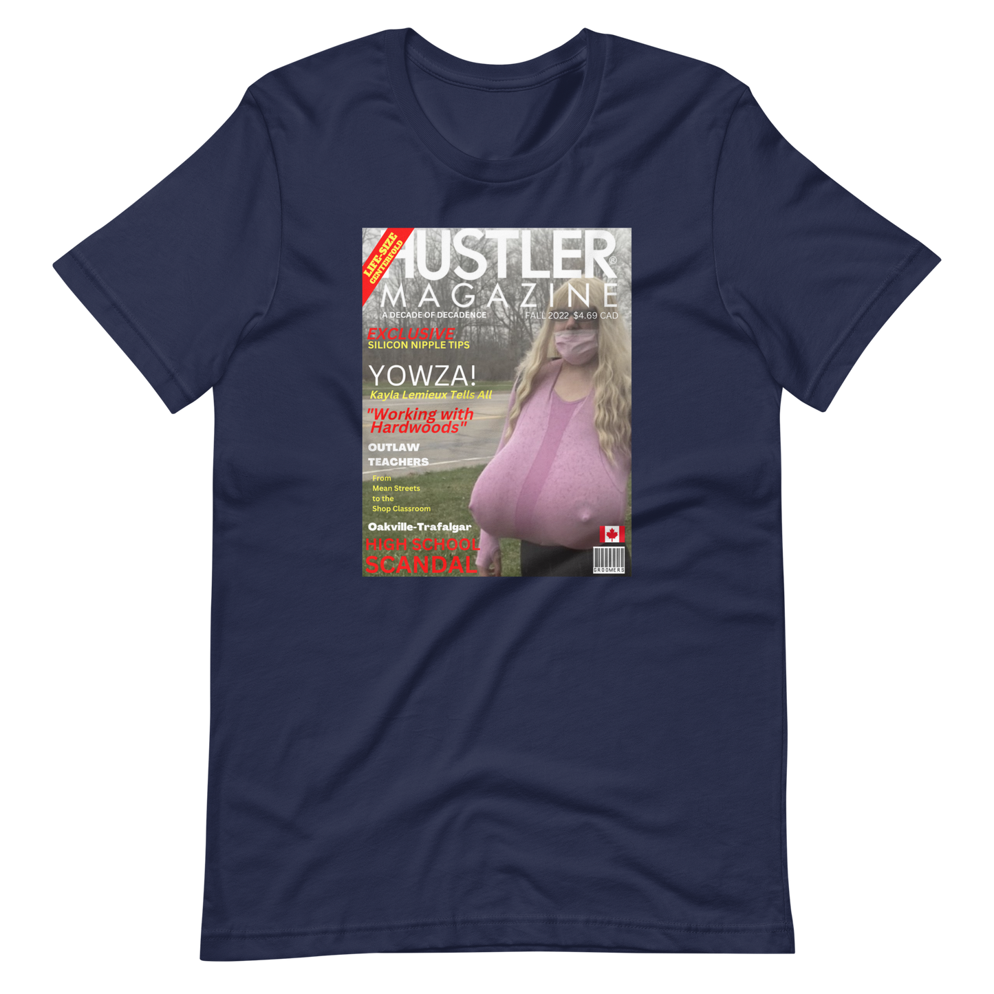 STEPHEN HANNAH aka KAYLA LEMIEUX/HUSTLER MAGAZINE-PROVOCATIVE MAGAZINE SERIES