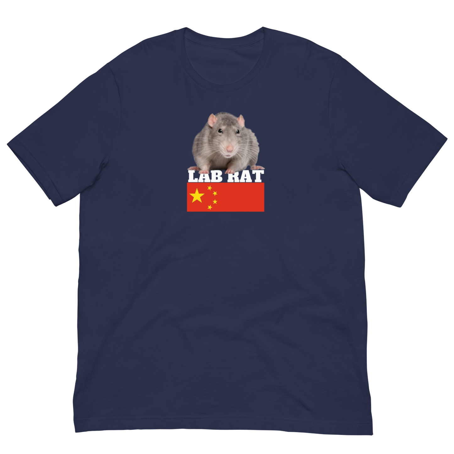 LAB RAT/WUHAN SURVIVOR-WHITE LETTERING
