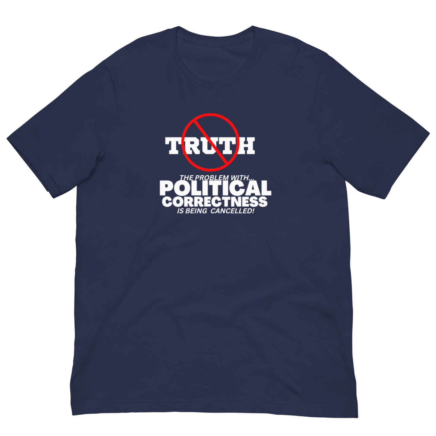 PC/CANCELLING TRUTH-WHITE LETTERING