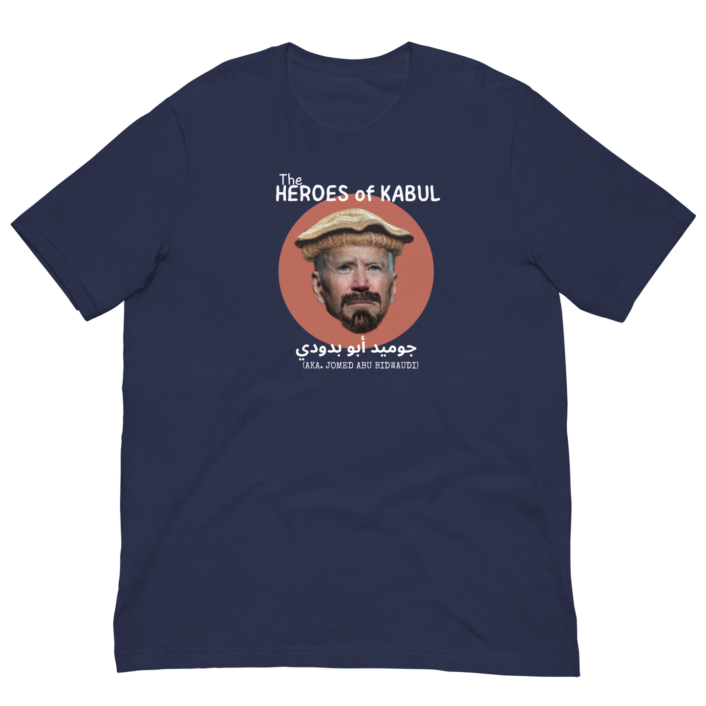 HEROES OF KABUL/JOMED BIDWAUDI-WHITE LETTERING