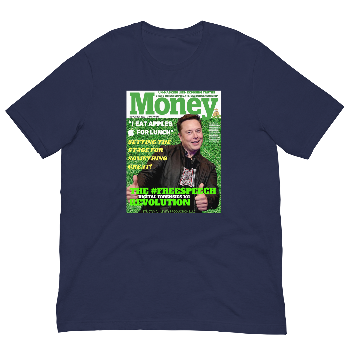 ELON MUSK/MONEY MAGAZINE-PROVOCATIVE MAGAZINE SERIES