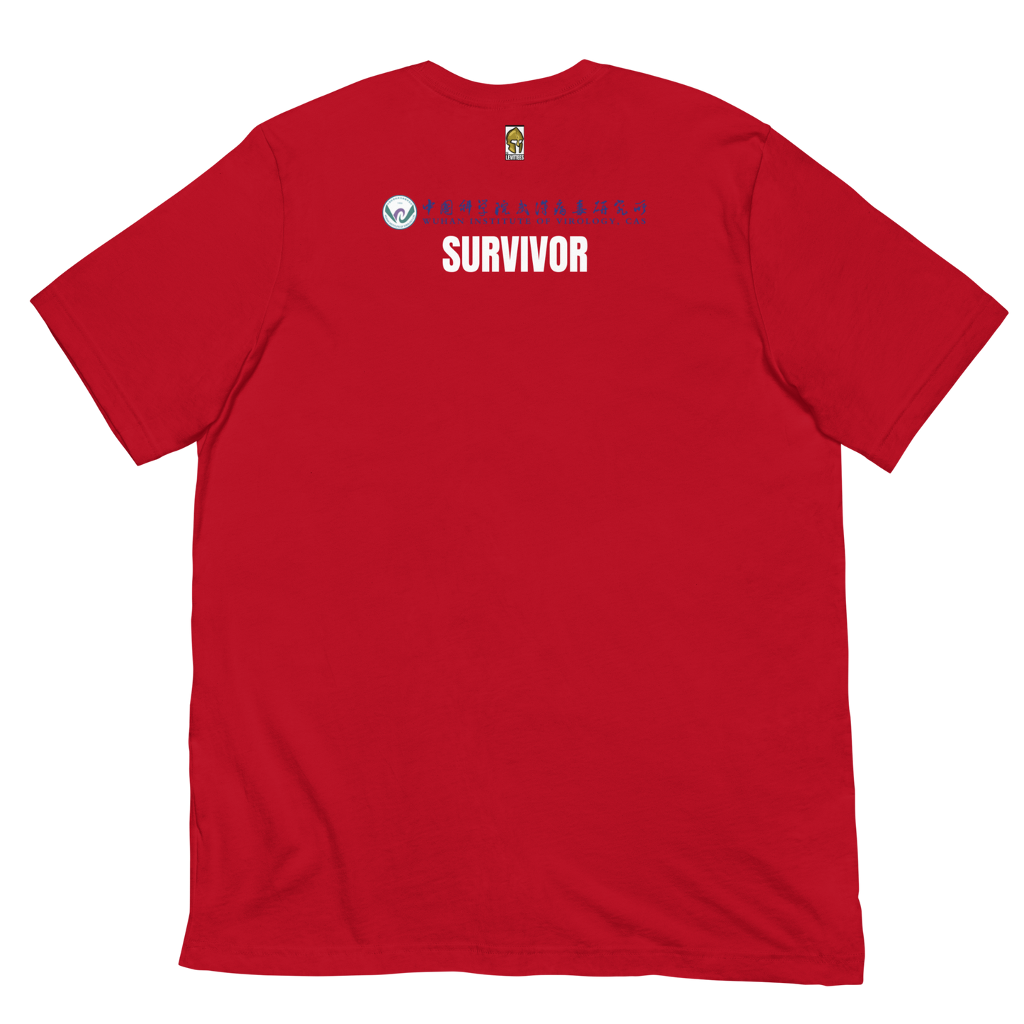 LAB BAT/WUHAN SURVIVOR-WHITE LETTERING