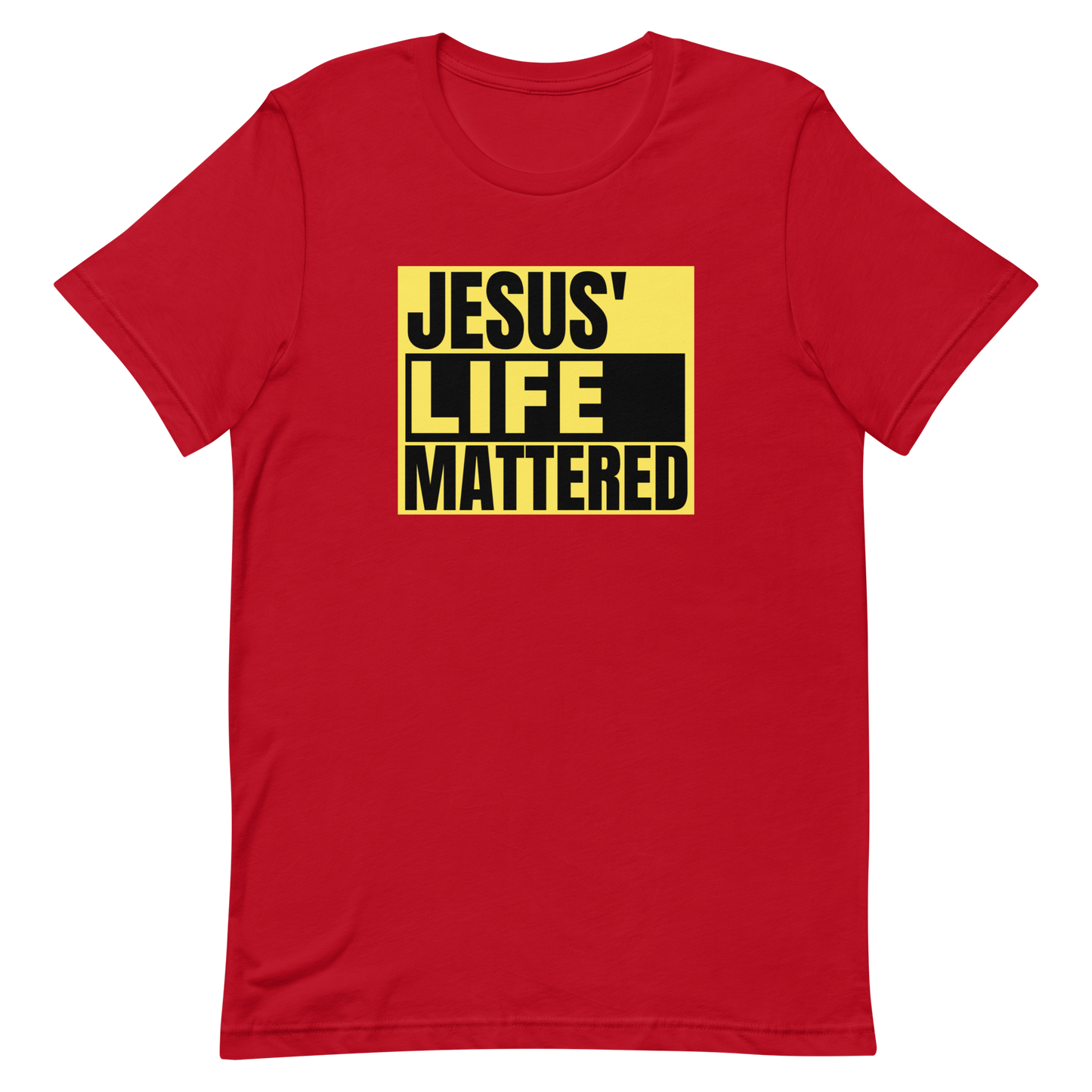 JESUS' LIFE MATTERED-SPREAD THE WORD