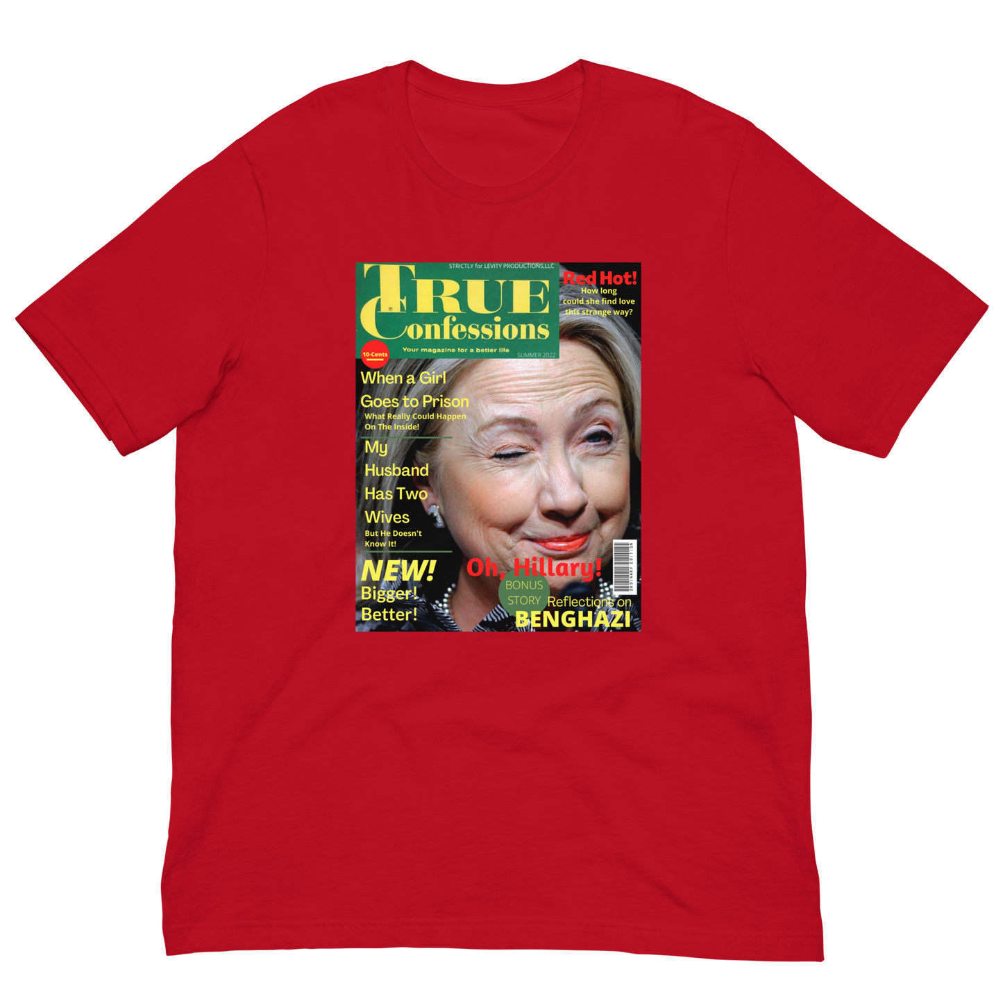 HILARY CLINTON/TRUE CONFESSIONS-PROVOCATIVE MAGAZINE SERIES