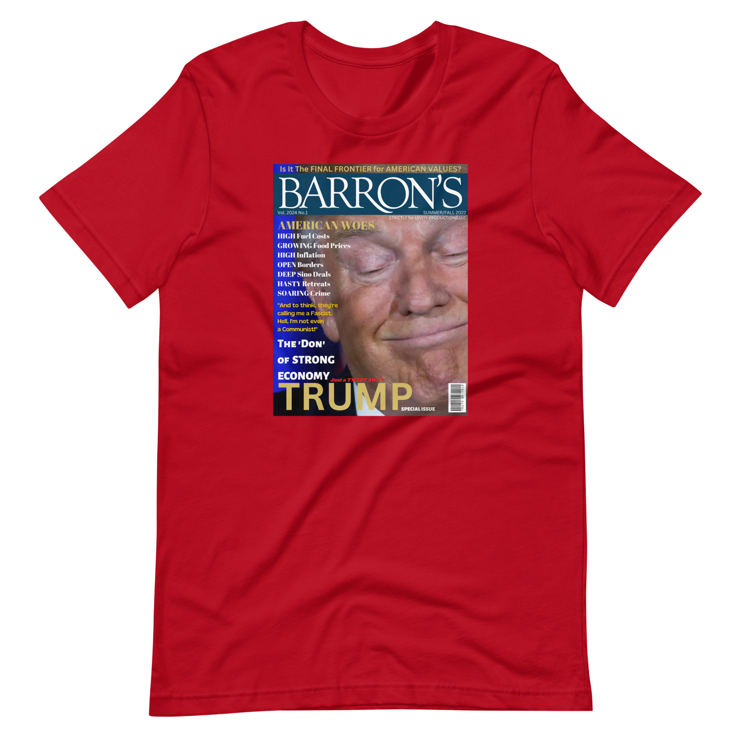 DONALD TRUMP/BARRON'S-PROVOCATIVE MAGAZINE SERIES