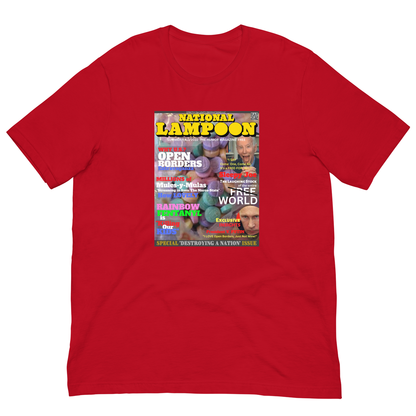 BORDER CRISIS/NATIONAL LAMPOON-PROVOCATIVE MAGAZINE SERIES