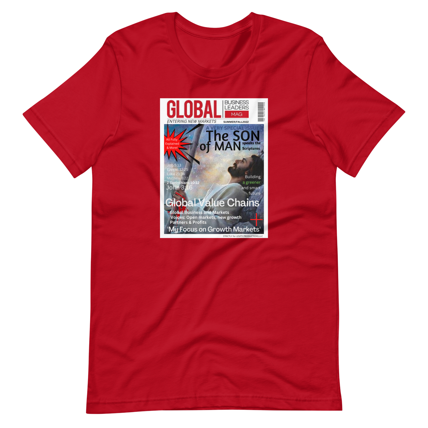 JESUS CHRIST/GLOBAL BUSINESS LEADERS-PROVOCATIVE MAGAZINE SERIES