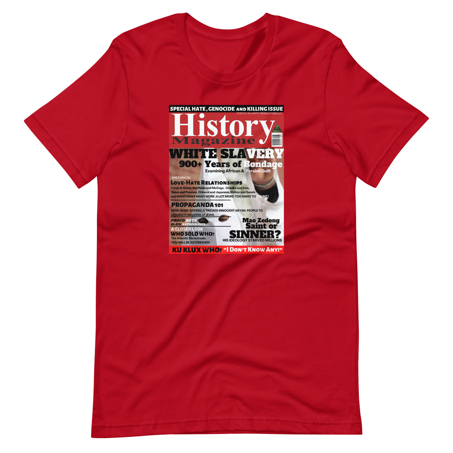 WHITE SLAVERY/HISTORY MAGAZINE-PROVOCATIVE MAGAZINE SERIES