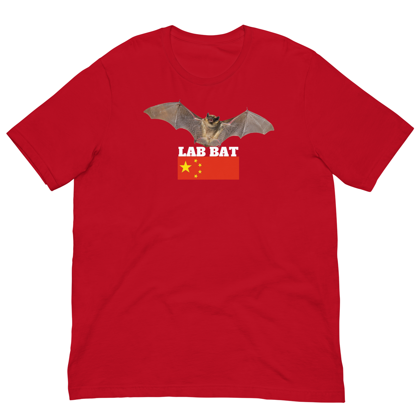 LAB BAT/WUHAN SURVIVOR-WHITE LETTERING