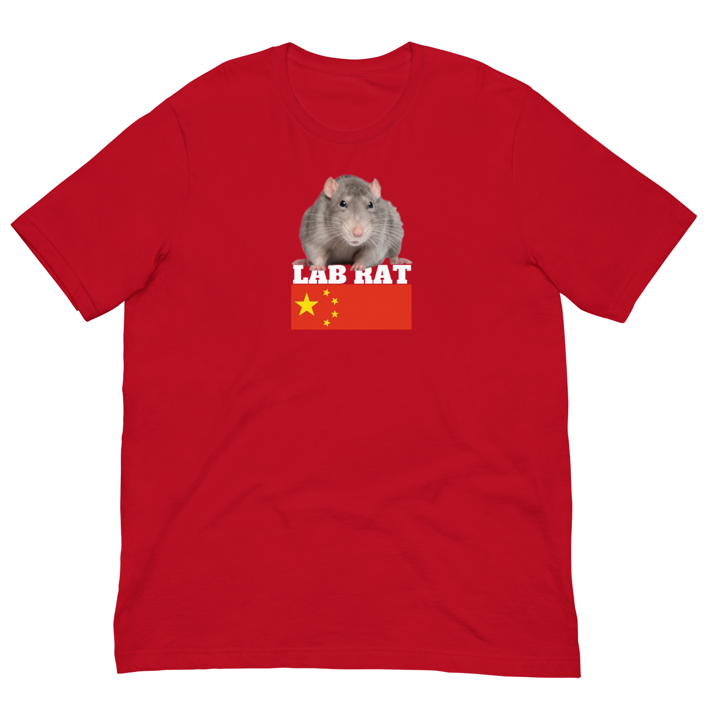 LAB RAT/WUHAN SURVIVOR-WHITE LETTERING