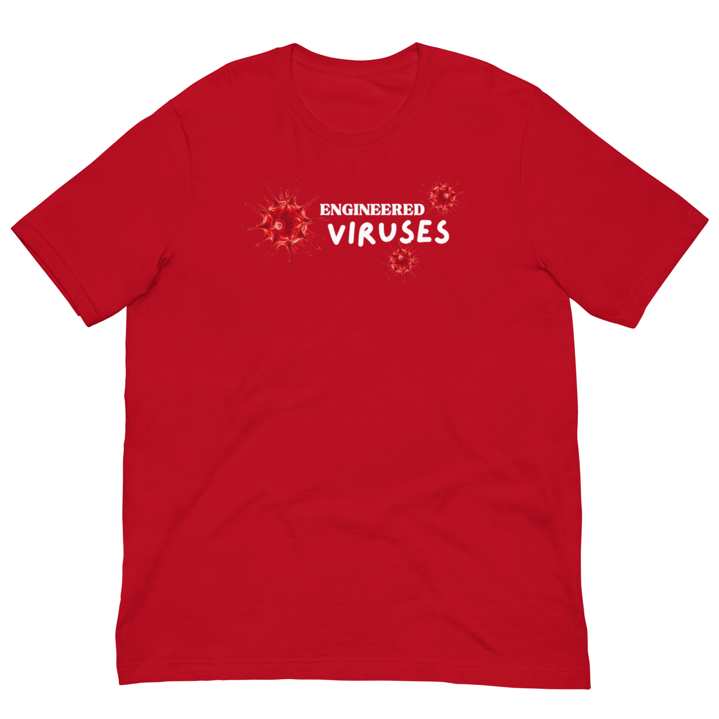 ENGINEERED VIRUSES/MADE IN CHINA-WHITE LETTERING