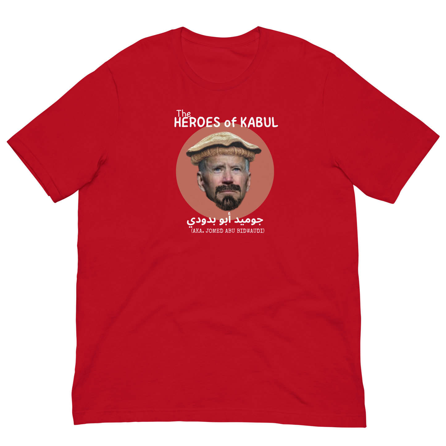 HEROES OF KABUL/JOMED BIDWAUDI-WHITE LETTERING