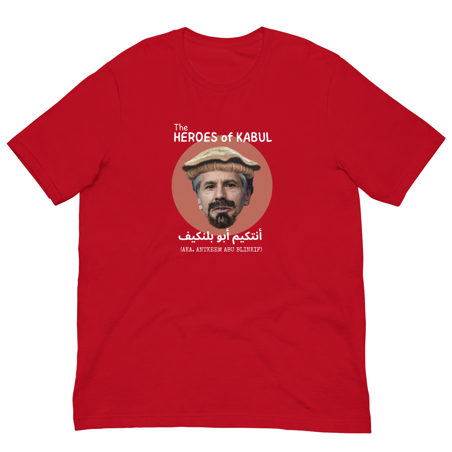 HEROES OF KABUL/ANTKEEM BLINKIF-WHITE LETTERING