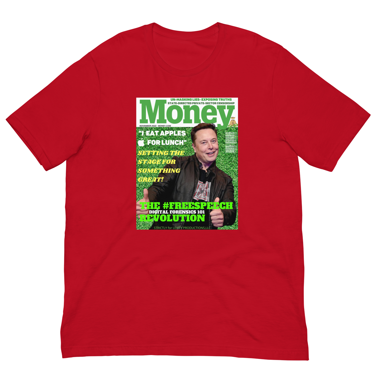 ELON MUSK/MONEY MAGAZINE-PROVOCATIVE MAGAZINE SERIES