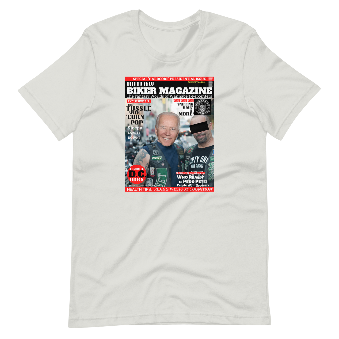 JOE BIDEN/OUTLAW BIKER MAGAZINE-PROVOCATIVE MAGAZINE SERIES