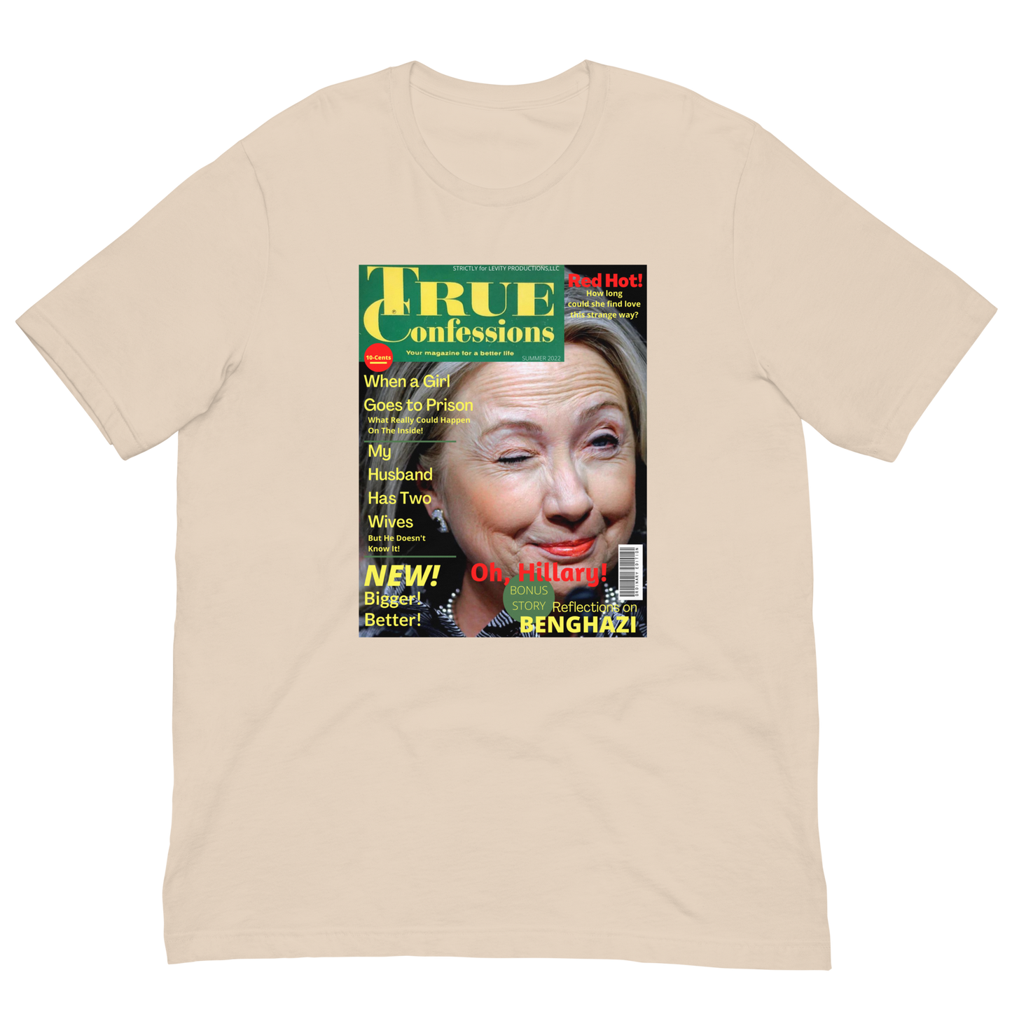 HILARY CLINTON/TRUE CONFESSIONS-PROVOCATIVE MAGAZINE SERIES