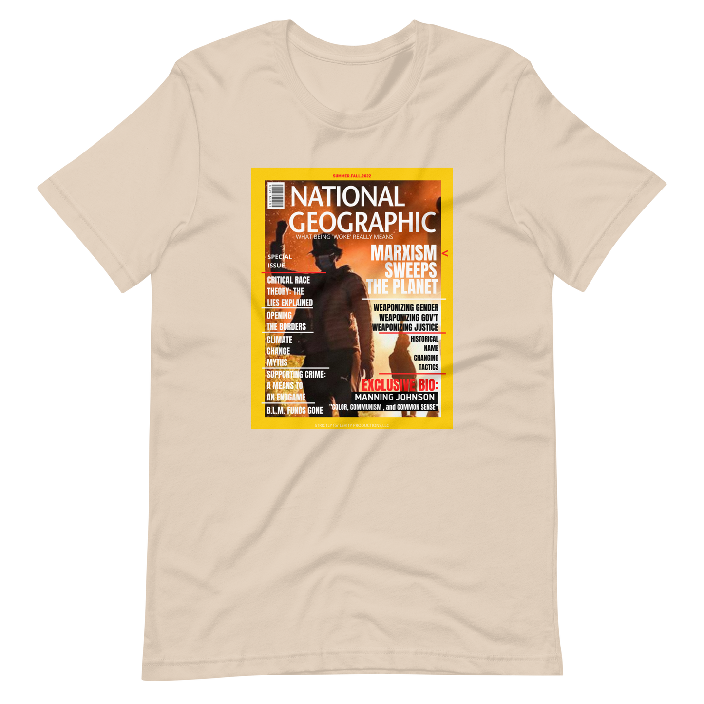 MARXISM/BLM/NATIONAL GEOGRAPHIC-PROVOCATIVE MAGAZINE SERIES