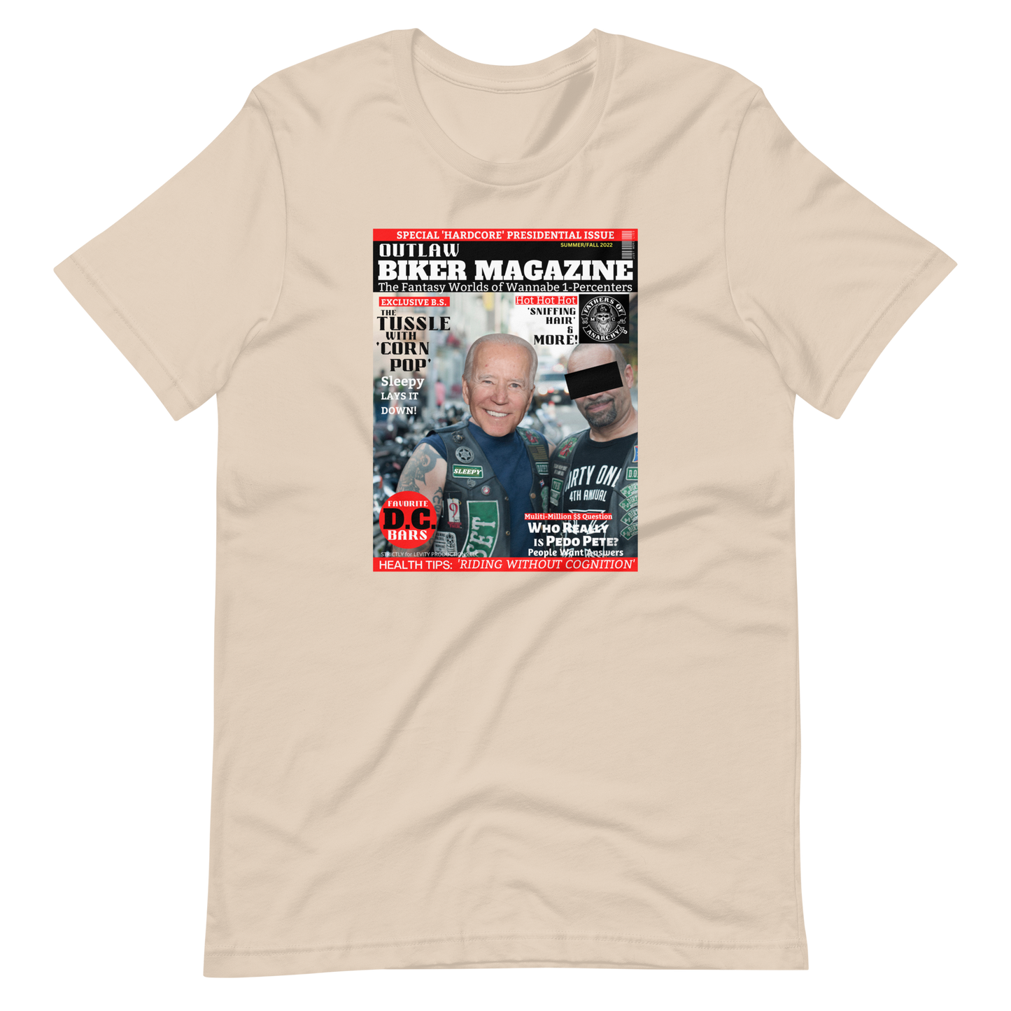 JOE BIDEN/OUTLAW BIKER MAGAZINE-PROVOCATIVE MAGAZINE SERIES