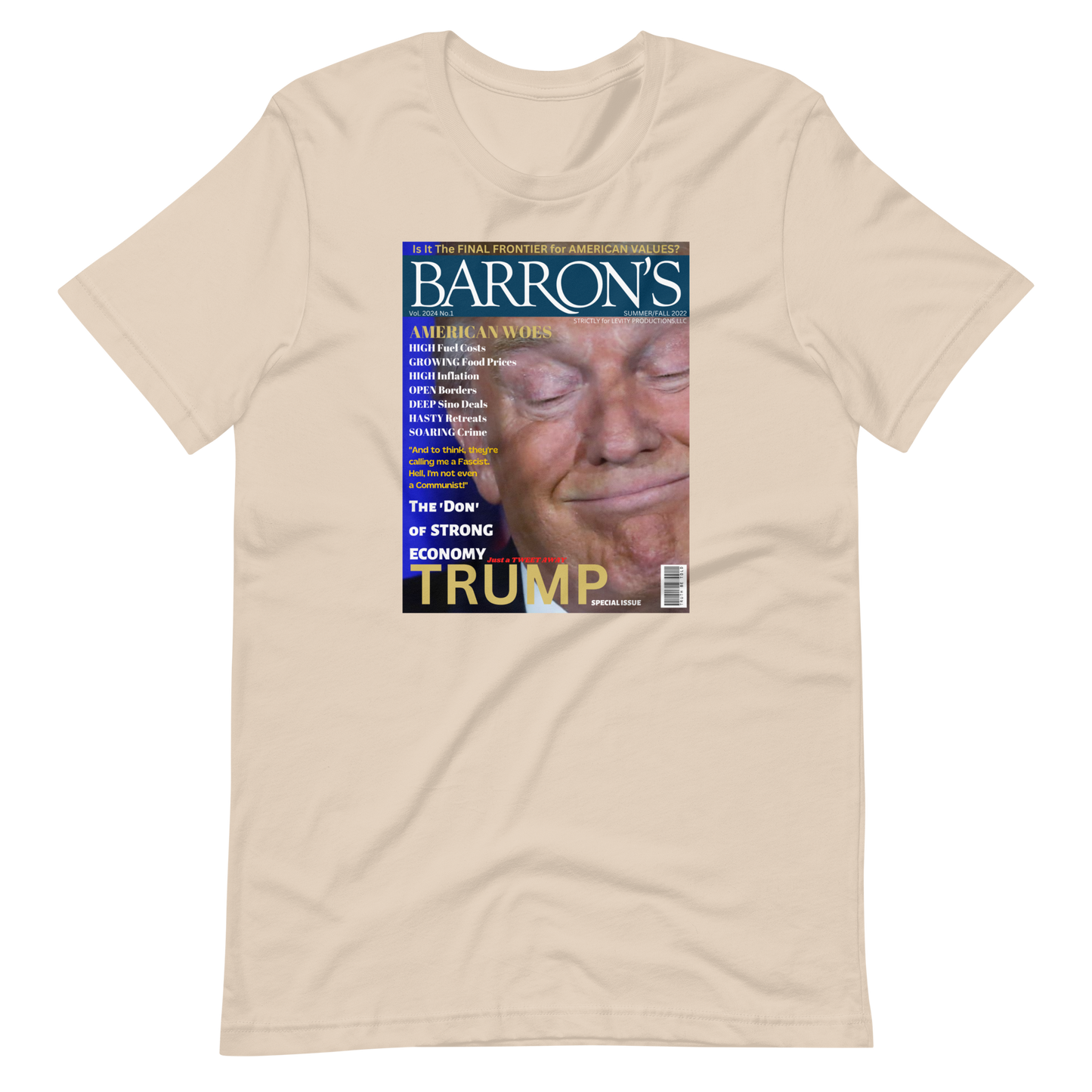 DONALD TRUMP/BARRON'S-PROVOCATIVE MAGAZINE SERIES