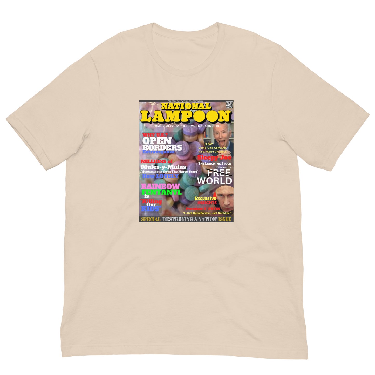 BORDER CRISIS/NATIONAL LAMPOON-PROVOCATIVE MAGAZINE SERIES