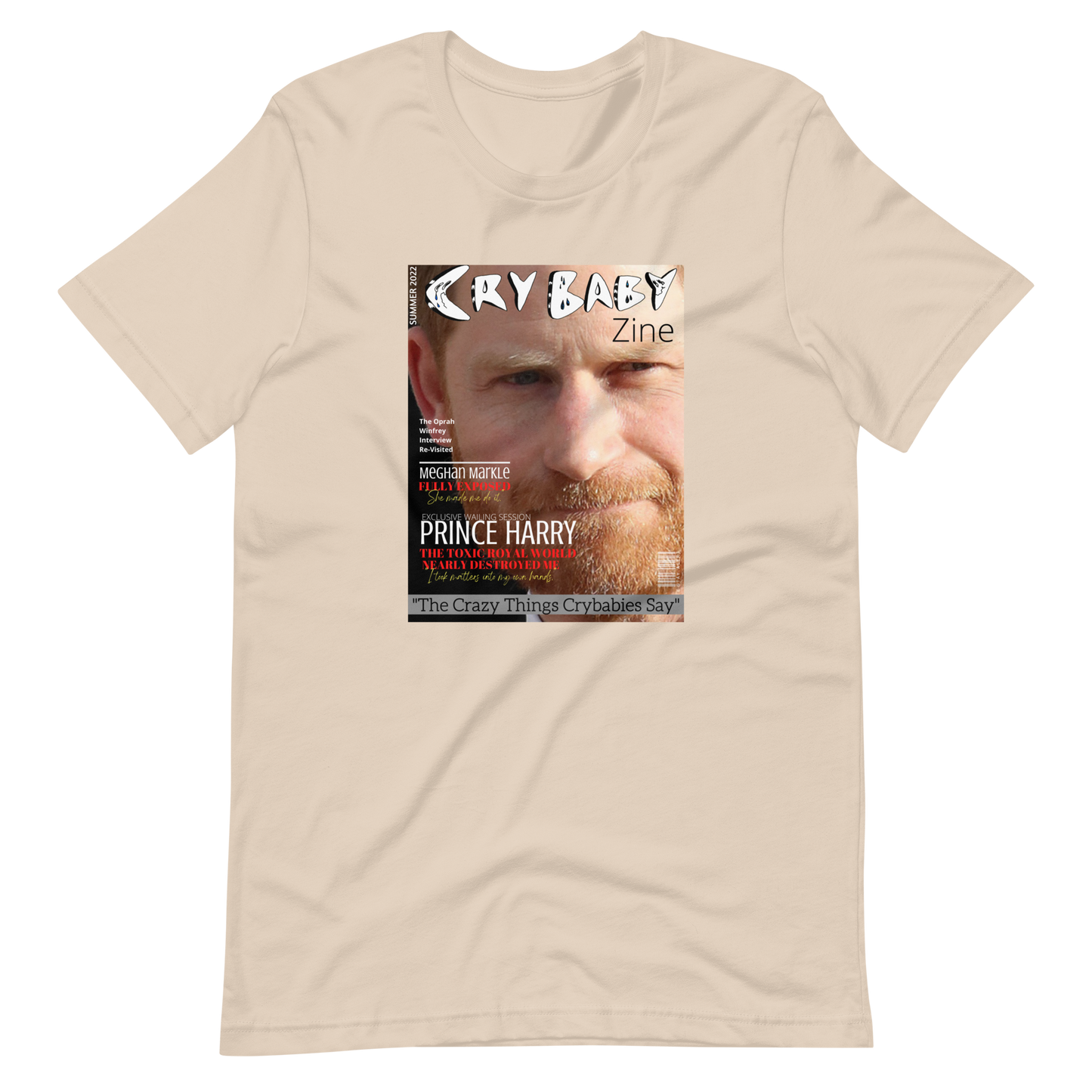 PRINCE HARRY/CRY BABY ZINE-PROVOCATIVE MAGAZINE SERIES