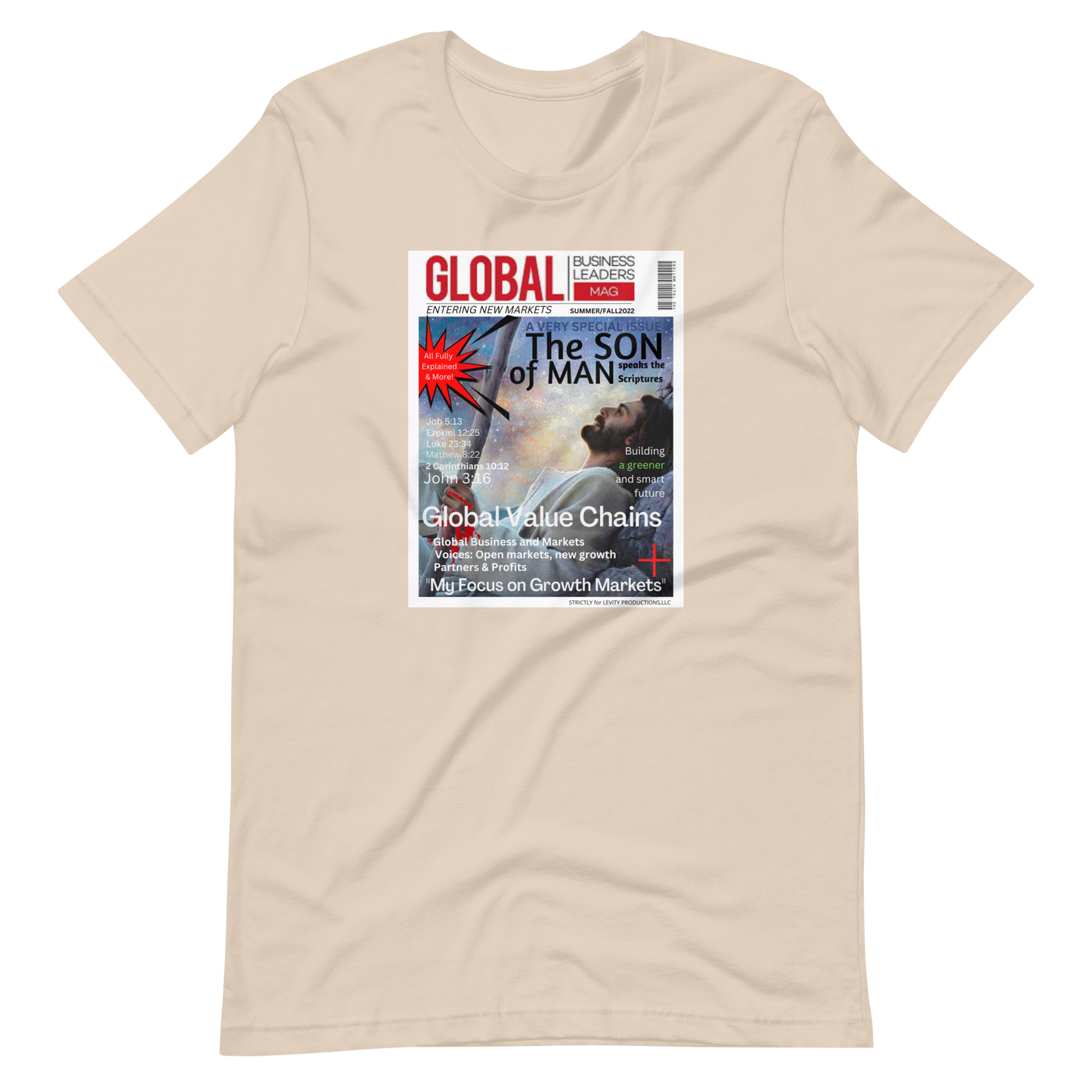 JESUS CHRIST/GLOBAL BUSINESS LEADERS-PROVOCATIVE MAGAZINE SERIES