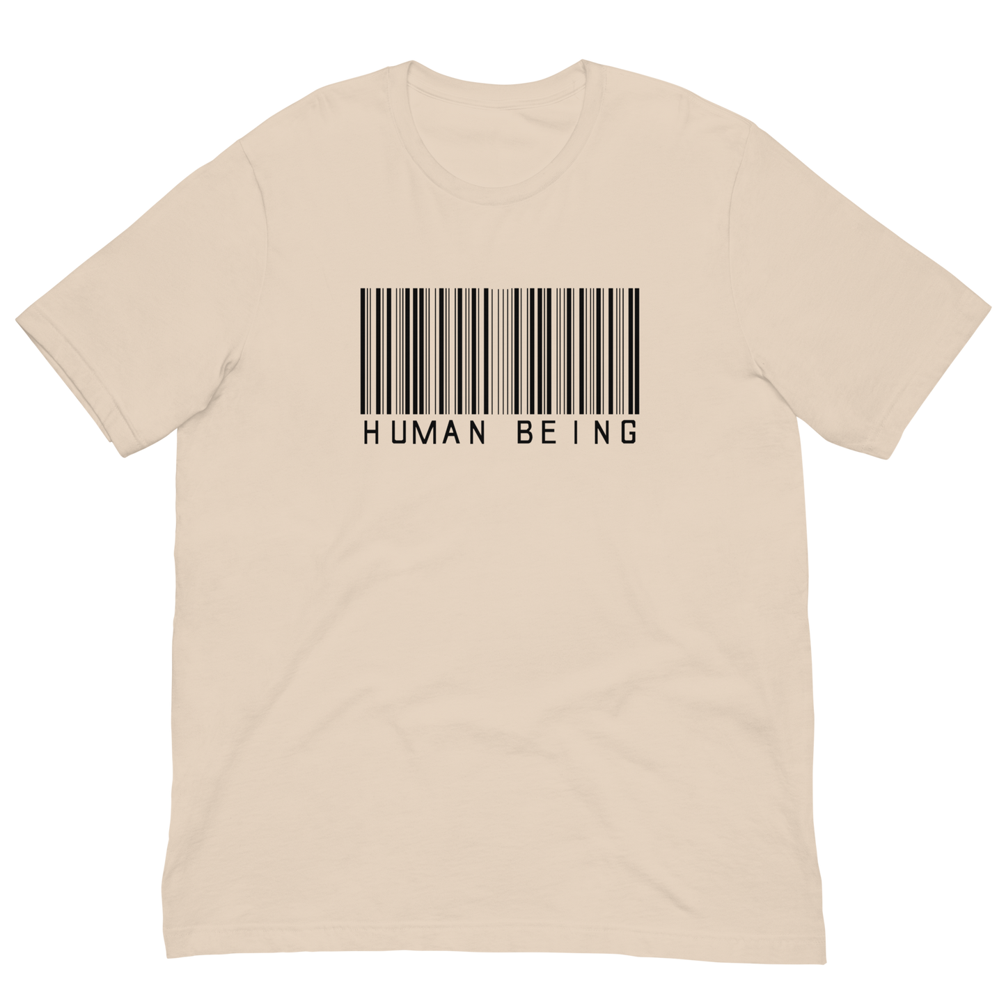 NOT A BAR CODE HUMAN-BLACK LETTERING