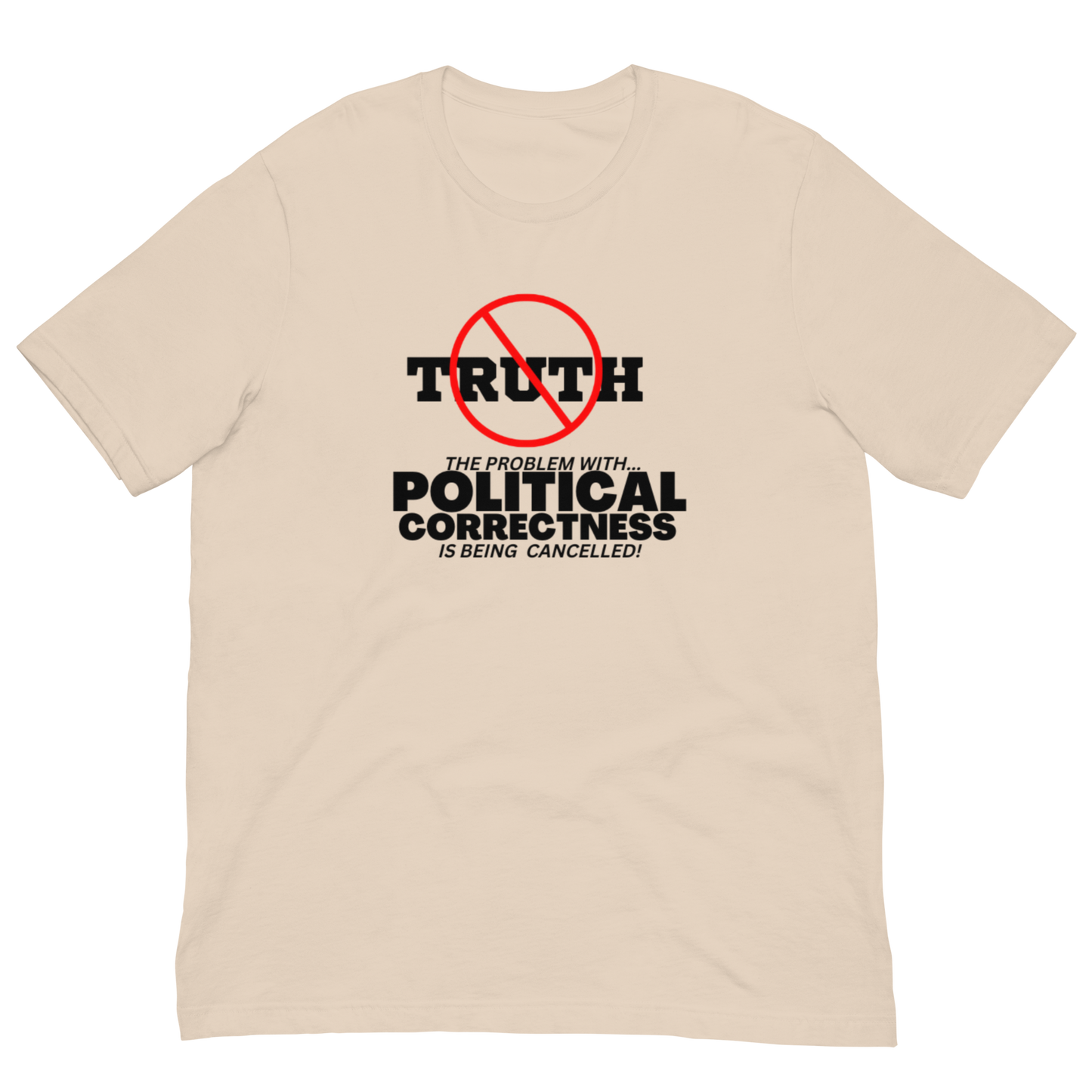 PC/CANCELLING TRUTH-BLACK LETTERING