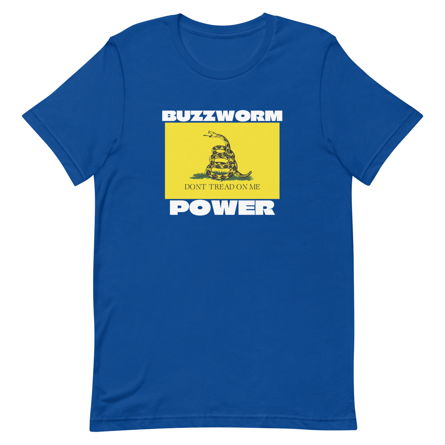 BUZZWORM POWER-WHITE LETTERING