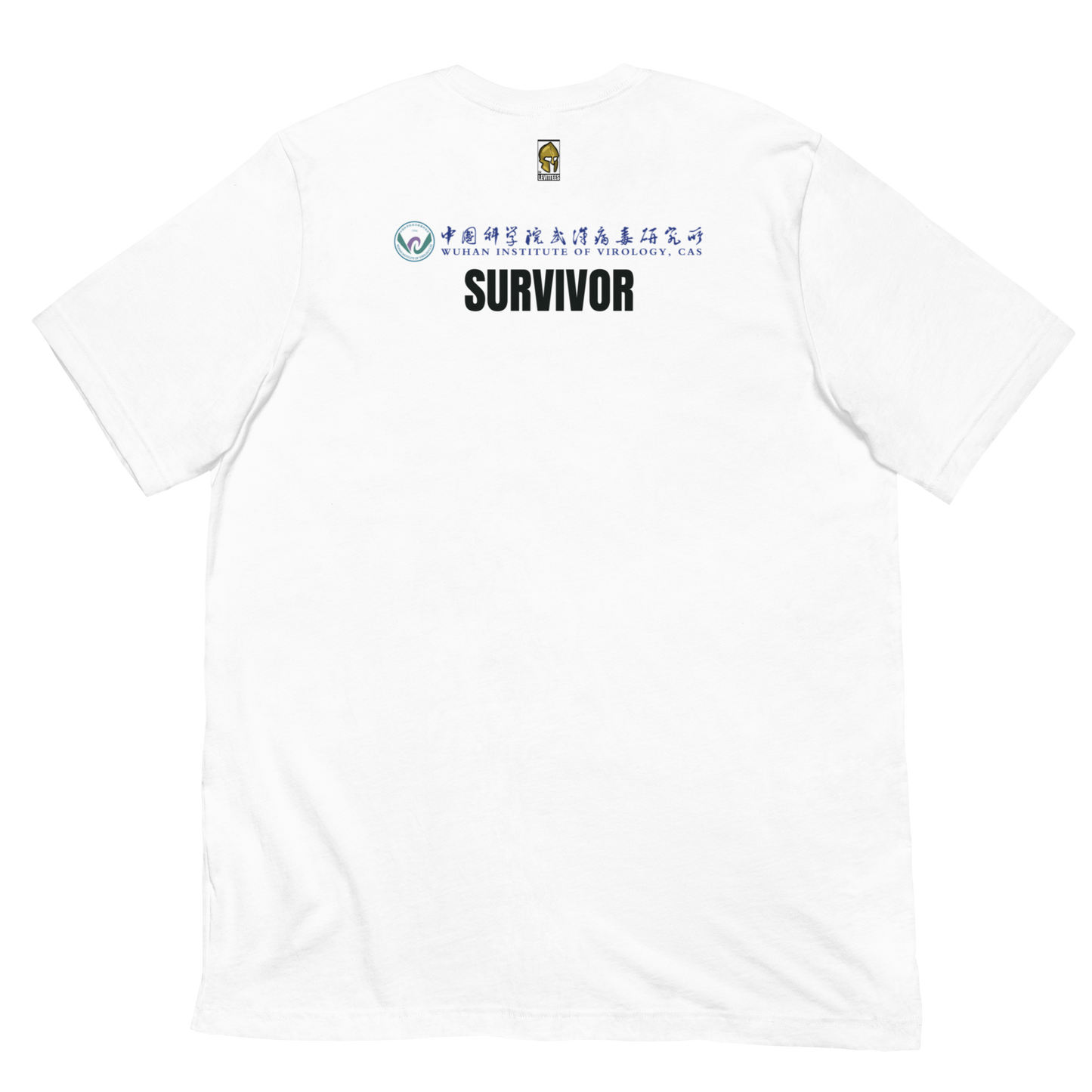 LAB BAT/WUHAN SURVIVIOR-BLACK LETTERING