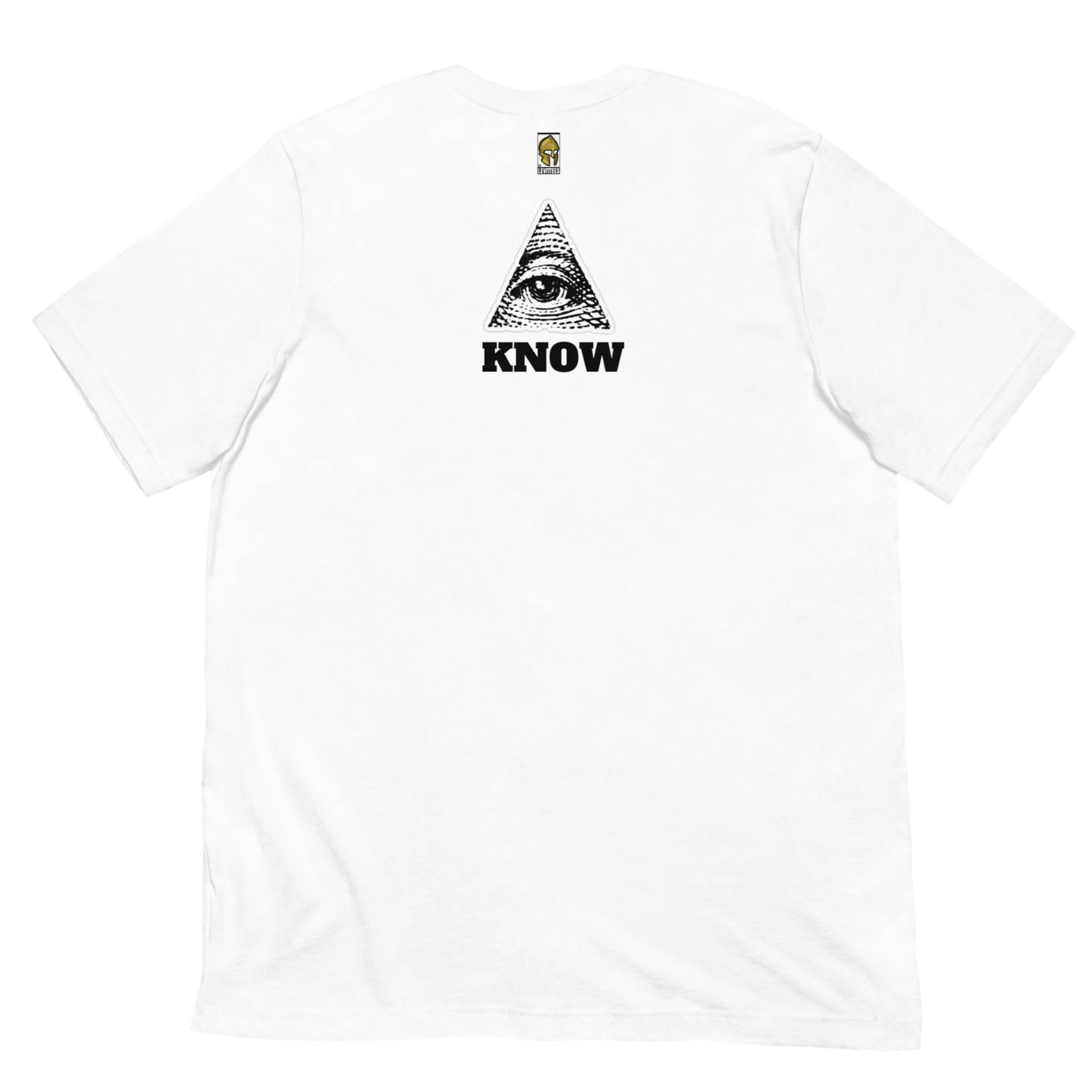 WHO'S YOUR GOD-BLACK LETTERING