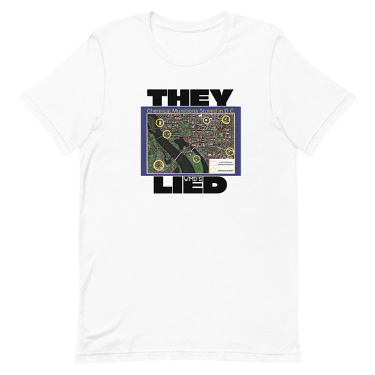 THEY LIED/WMDs-BLACK LETTERING