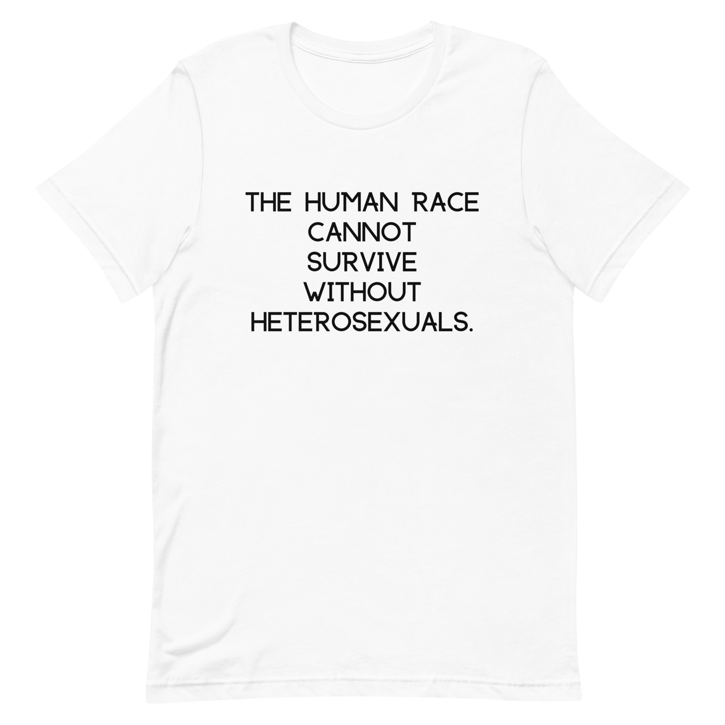 HETEROSEXUAL SURVIVAL-BLACK LETTERING
