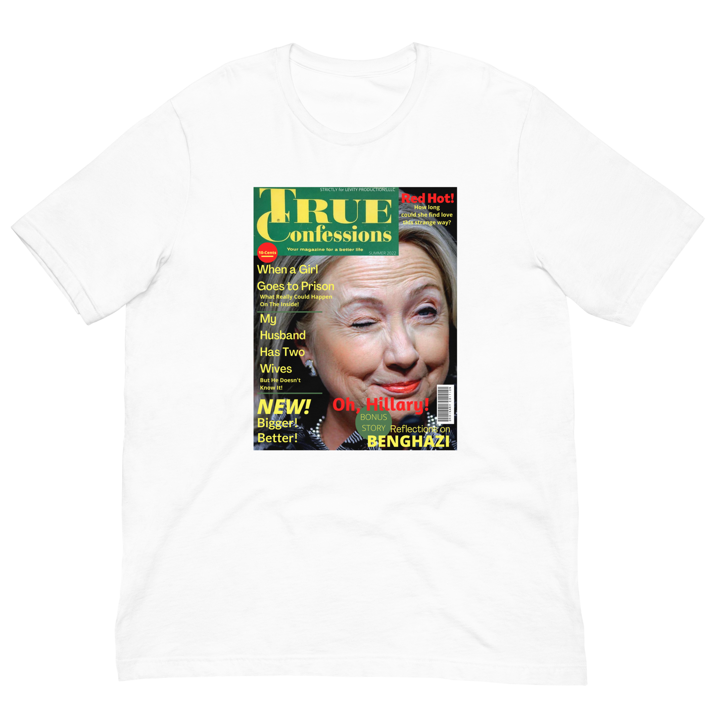 HILARY CLINTON/TRUE CONFESSIONS-PROVOCATIVE MAGAZINE SERIES