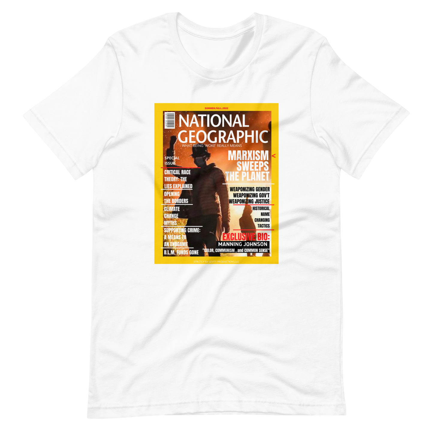 MARXISM/BLM/NATIONAL GEOGRAPHIC-PROVOCATIVE MAGAZINE SERIES