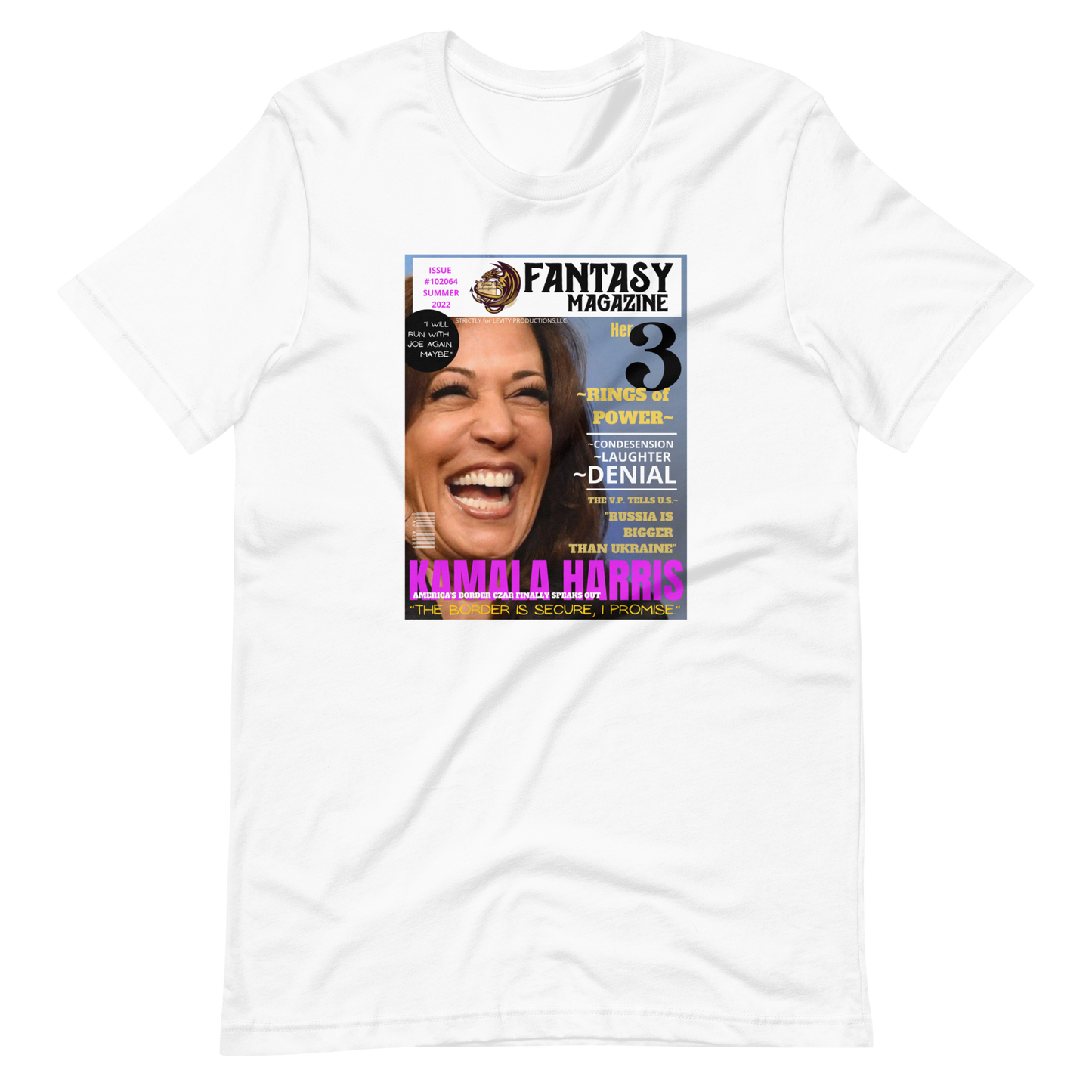 KAMALA HARRIS/FANTASY MAGAZINE-PROVOCATIVE MAGAZINE SERIES