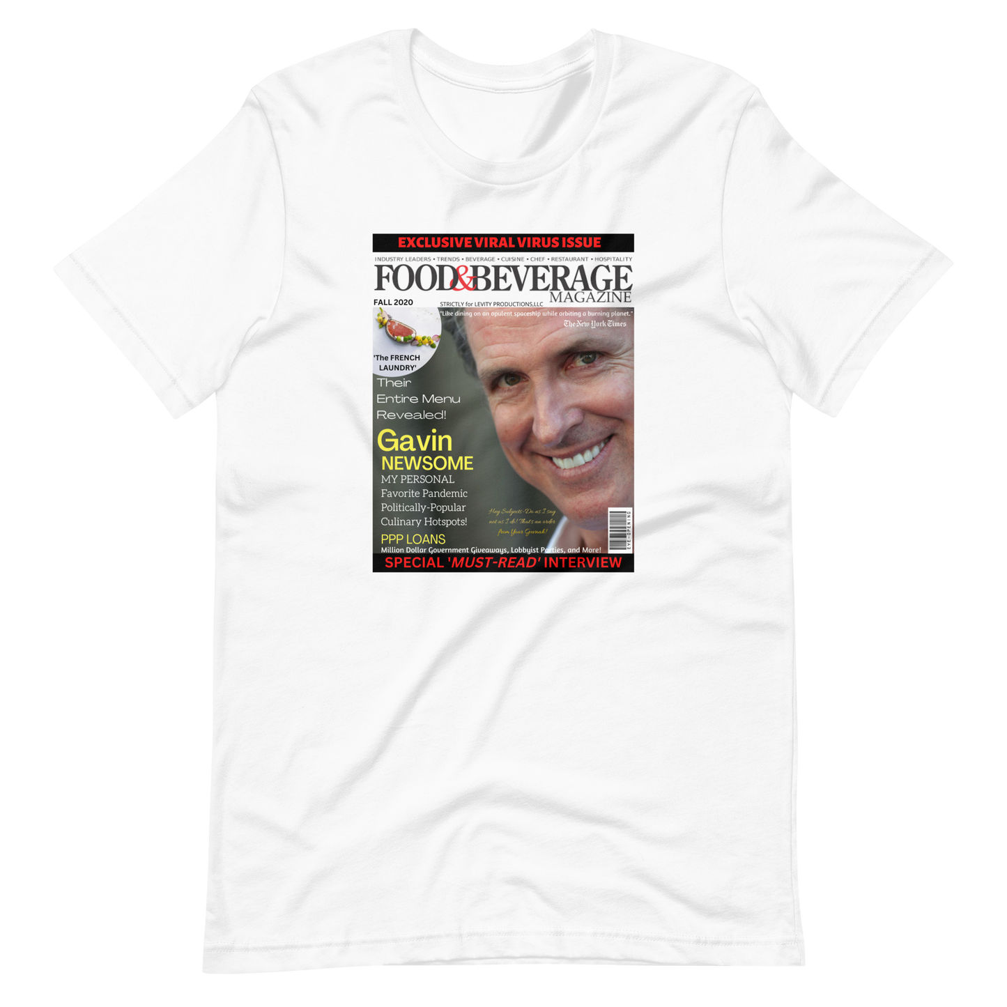 GAVIN NEWSOME/FOOD & BEVERAGE-PROVOCATIVE MAGAZINE SERIES