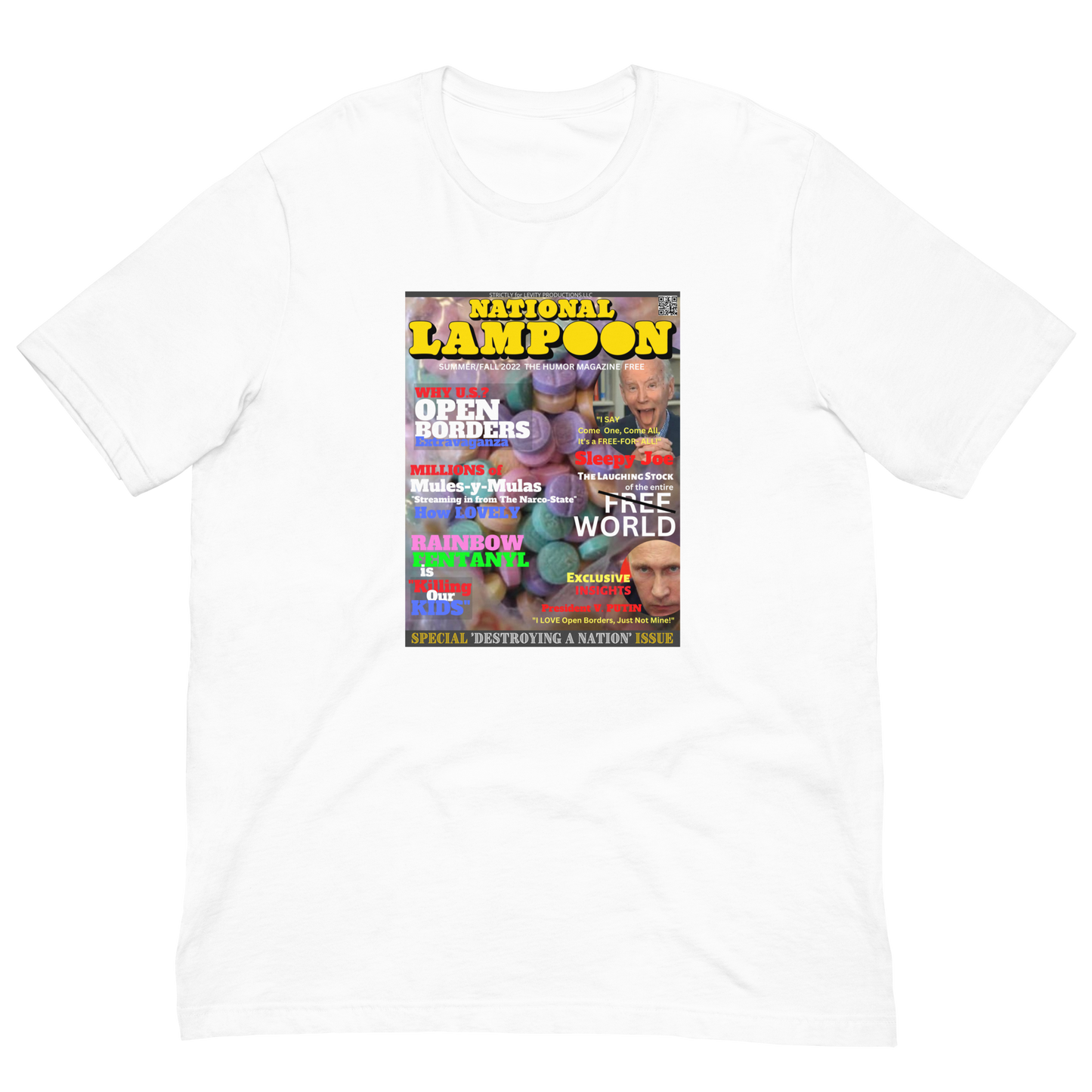 BORDER CRISIS/NATIONAL LAMPOON-PROVOCATIVE MAGAZINE SERIES