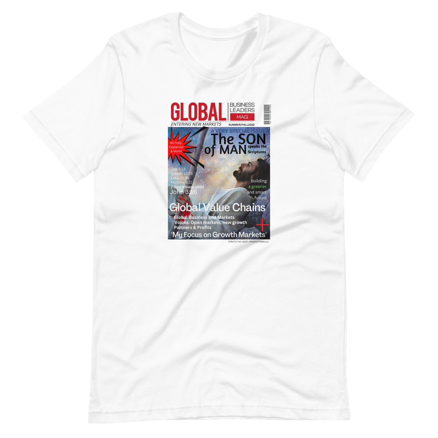 JESUS CHRIST/GLOBAL BUSINESS LEADERS-PROVOCATIVE MAGAZINE SERIES