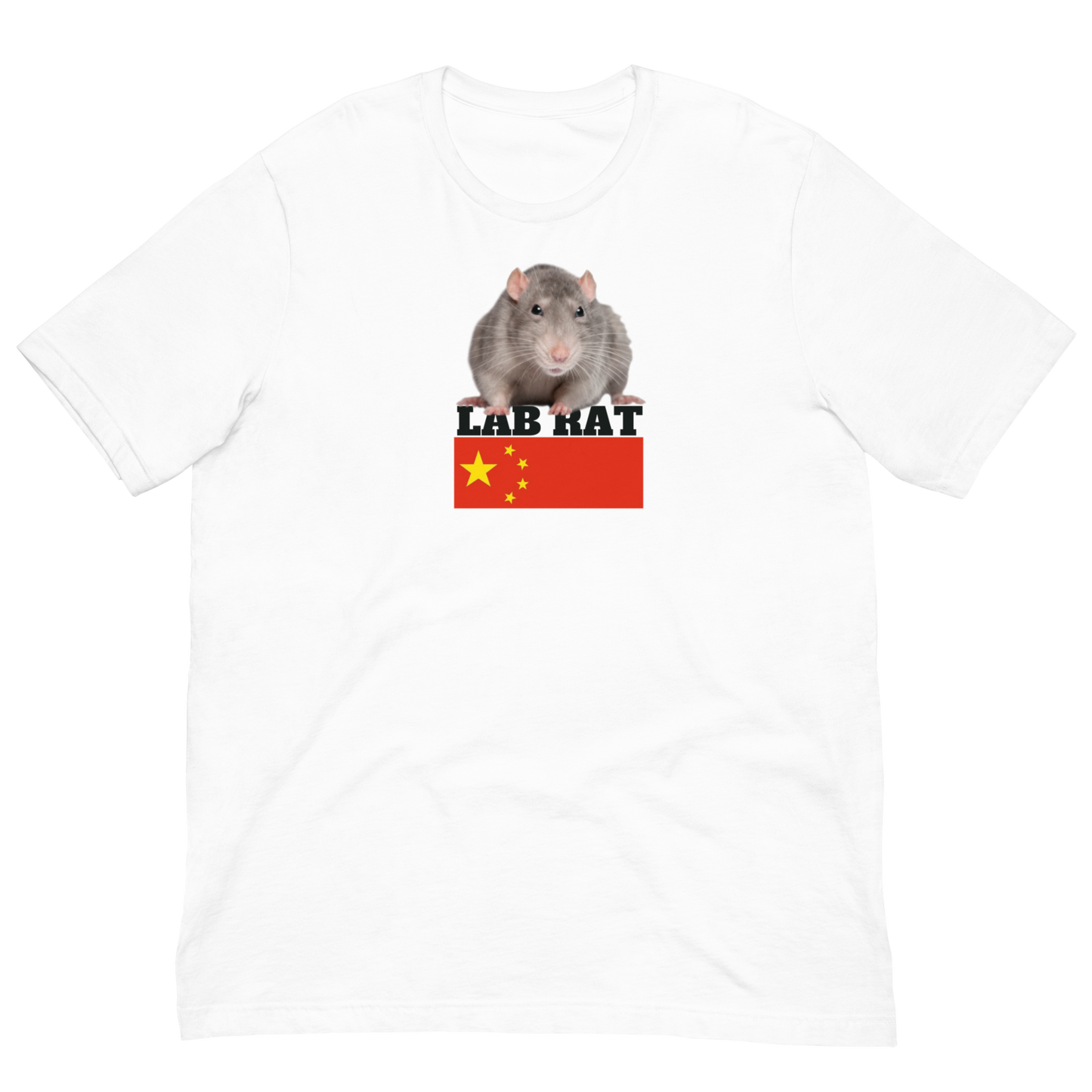 LAB RAT/WUHAN SURVIVOR-BLACK LETTERING