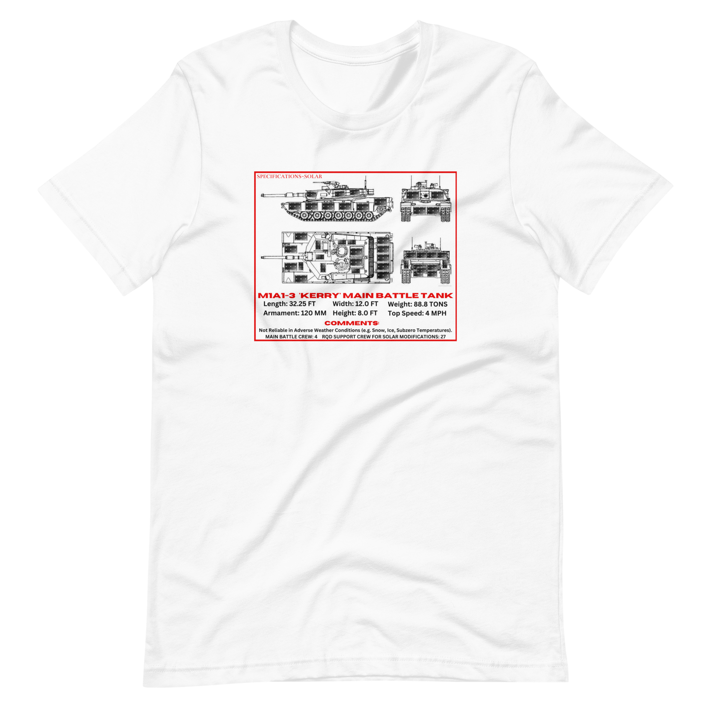 M1A1-3 "KERRY" MAIN BATTLE TANK (SOLAR WEAPONRY)