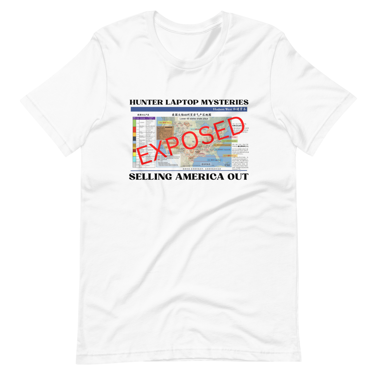 HUNTER LAPTOP MYSTERIES/SELLING AMERICA OUT-BLACK LETTERING