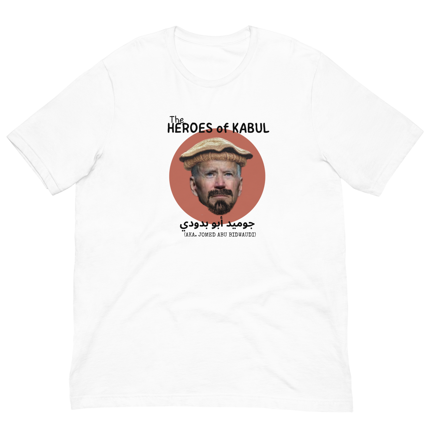 HEROES OF KABUL/JOMED BIDWAUDI-BLACK LETTERING