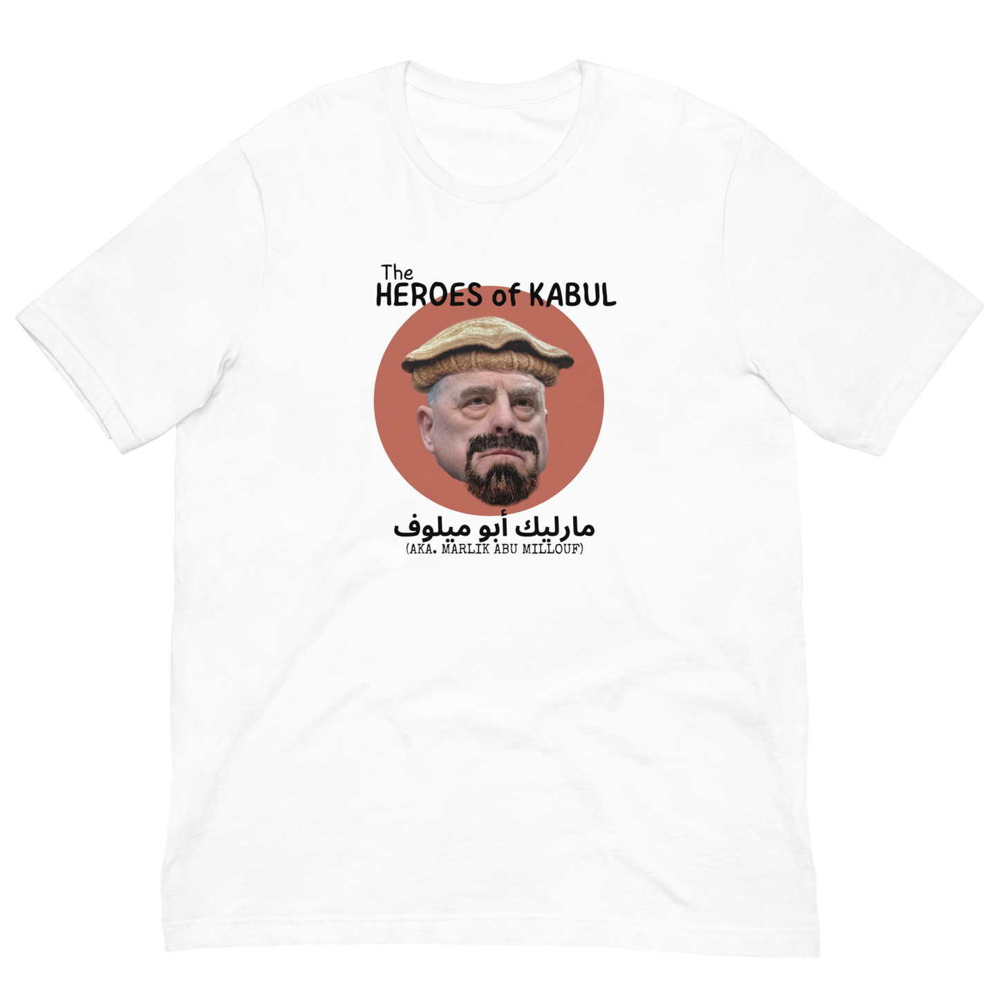 HEROES OF KABUL/MARLIK MILLOUF-BLACK LETTERING