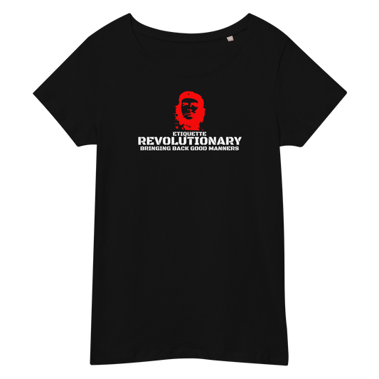 ETIQUETTE REVOLUTIONARY (LADIES) WHITE LETTERING