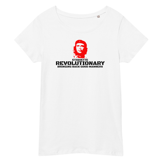 ETIQUETTE REVOLUTIONARY (LADIES) BLACK LETTERING